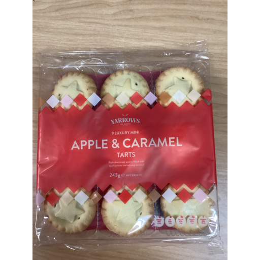 Yarrows Tart Apple & Caramel 9 Pack