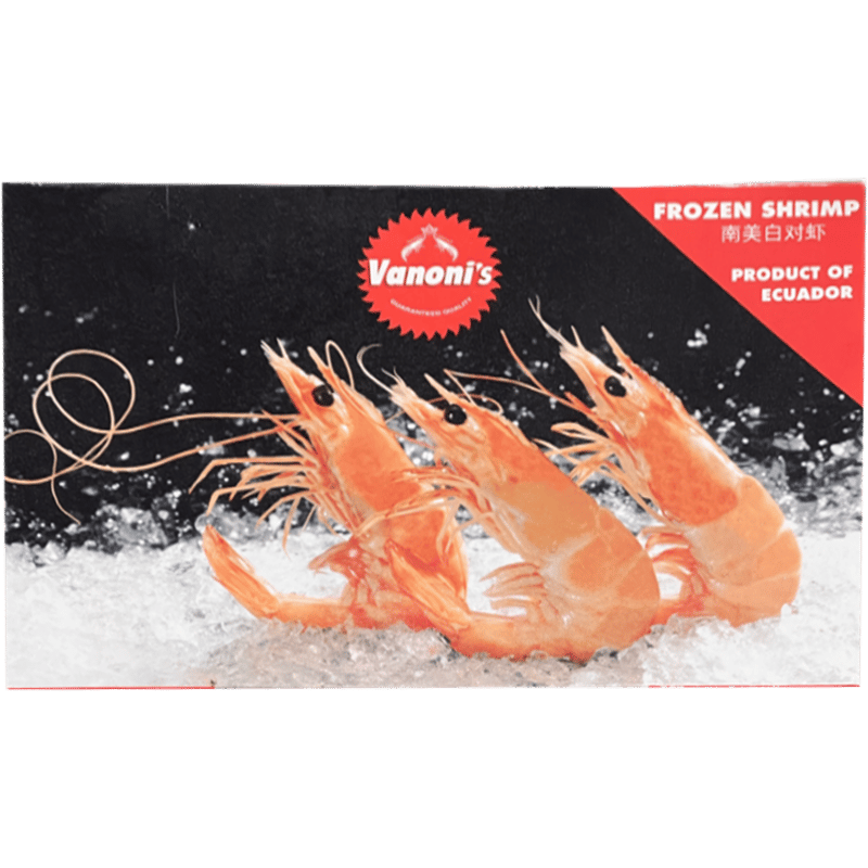 Vanoni's Ecuadorian Cooked Whole Prawns