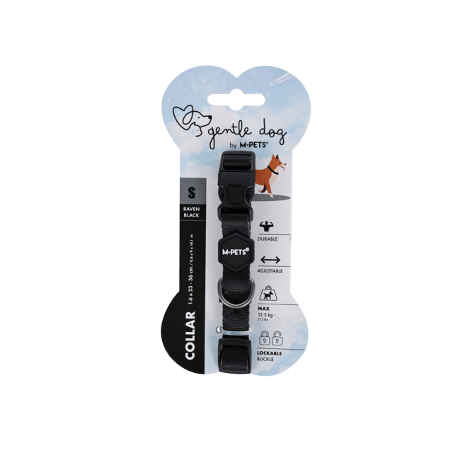 M-Pets Gentle Dog Collar - Small, Black