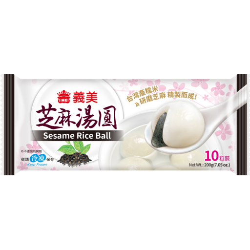 I Mei Frozen Glutinous Rice Ball Sesame 12/200g