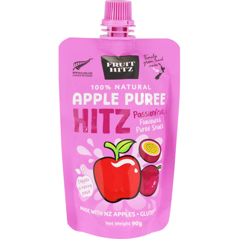 Hitz Passionfruit Flavoured Apple Puree Snack