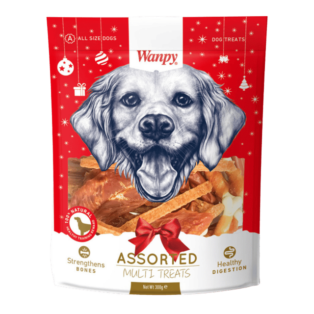 Wanpy Christmas Assorted Multi Dog Treats