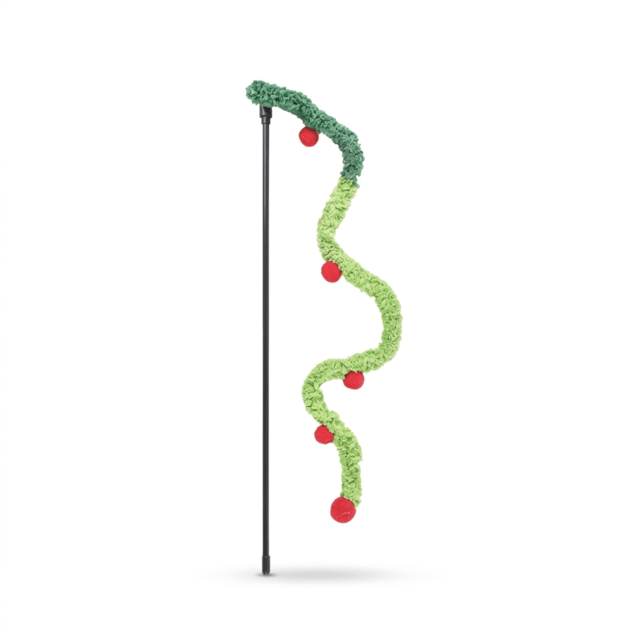 M-Pets Christmas Joy Interactive Cat Wand - Single