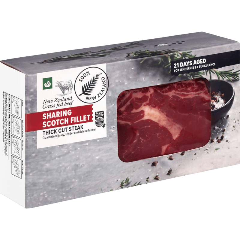 Woolworths NZ Beef Scotch Sharing Steak