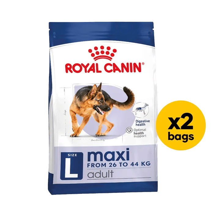 Royal Canin Dog Maxi 10kg Dry Food Bundle
