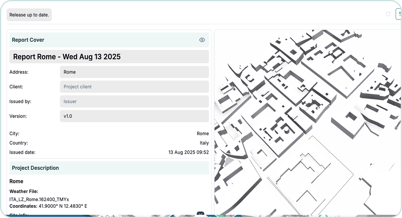 AI-Generated Reports feature