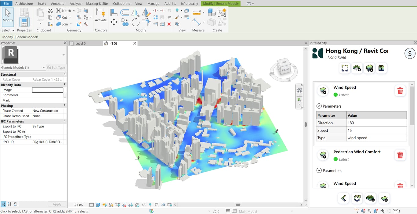 Getting started with Connectors: infrared.city in Revit