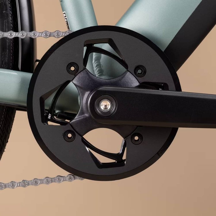 ELOPS LONG DISTANCE 500 ELECTRIC ASSIST CITY BIKE STEP-THROUGH FRAME ...