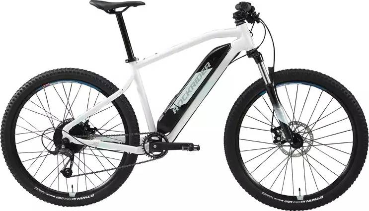 ROCKRIDER E-ST 100 WOMEN'S ELECTRIC MOUNTAIN BIKE, 2020