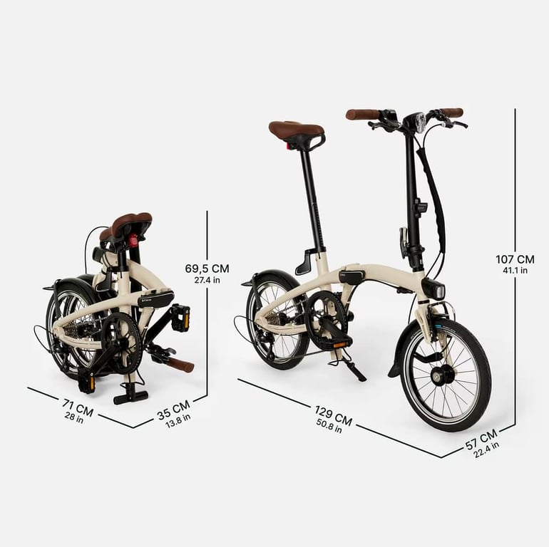 B’TWIN ULTRA-COMPACT FOLDING BIKE FOLD LIGHT 1 SECOND 2025 - Review ...