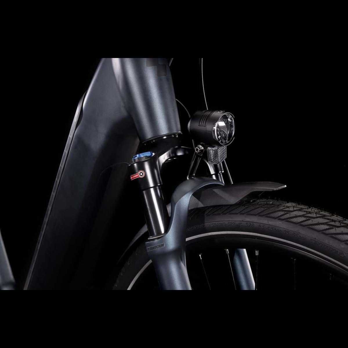 fahrradhelm mit led-licht Verschiedene Farben Klapprad für Stadt CUBE Stereo Hybrid ONE44 Farbe:ROYAL-BLUE MATT
