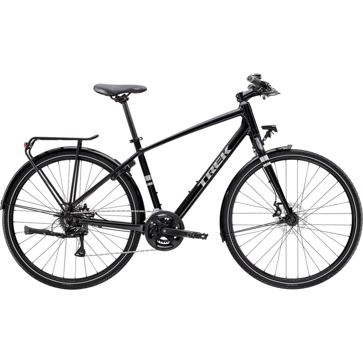 verve 1 trek bicycle Verve+ Lowstep LT wide and stable tires Trek Verve Lowstep Equipped 2026