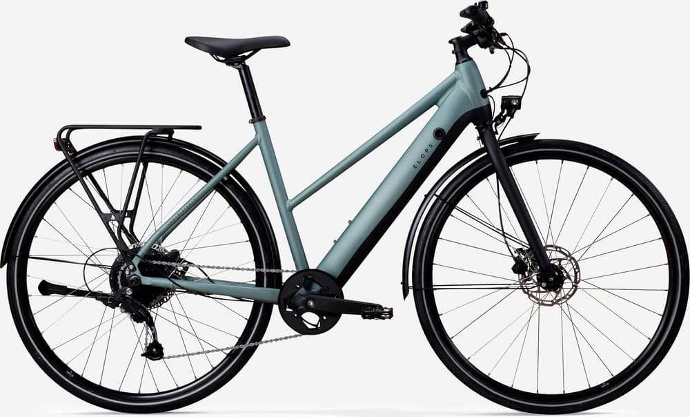 ELOPS LONG DISTANCE 500 ELECTRIC ASSIST CITY BIKE STEP-THROUGH FRAME ...