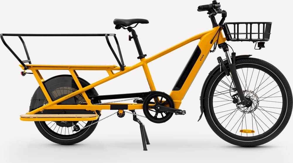 Electric Cargo Bike Decathlon Folding Electric Bike Review Cargo