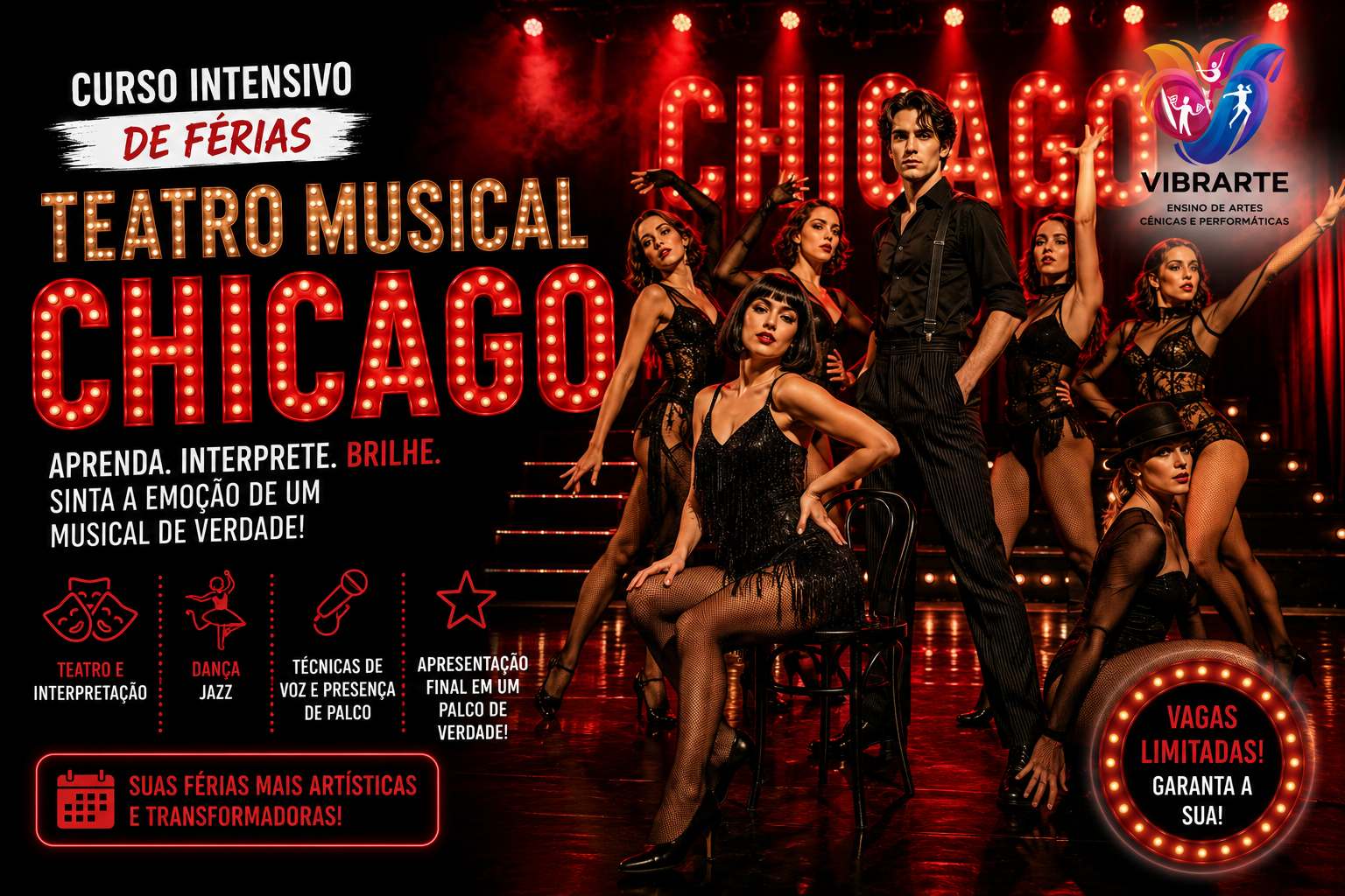 Intensivo TEATRO MUSICAL CHICAGO