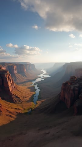 Fiery Canyon Layers Mobile Preview