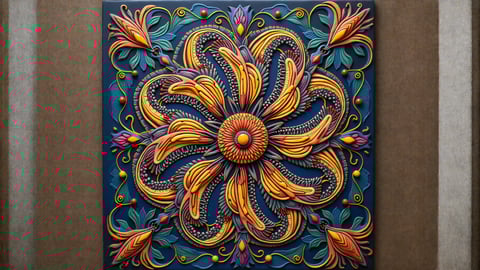 A Close-Up of a Butterfly’s Wing Mobile Preview