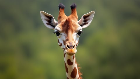 Giraffe Pattern Close-Up Mobile Preview