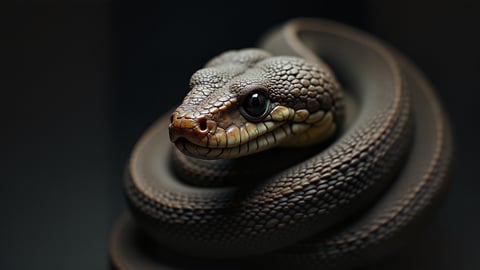 A Close-Up of a Snake’s Skin Desktop Preview