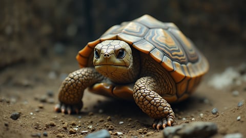 Close-Up of a Turtle’s Shell Desktop Preview