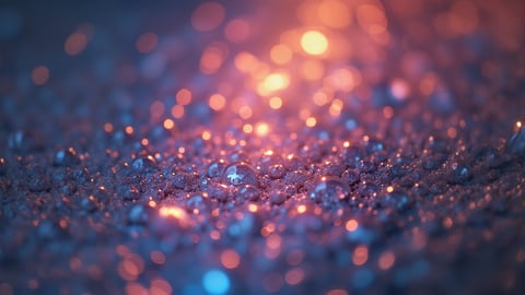 Iridescent Soap Bubble Film Close-Up Desktop Preview