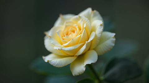 Morning Dew on a Green Leaf Desktop Preview