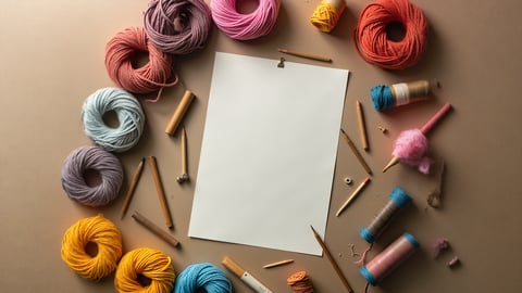 A Colorful Array of Threads and Embroidery Supplies Desktop Preview