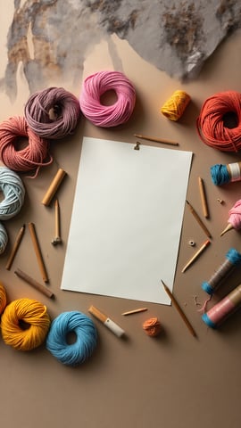 A Colorful Array of Threads and Embroidery Supplies Mobile Preview