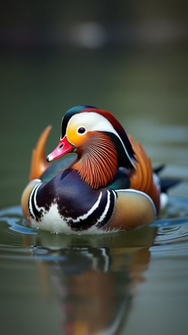 A Colorful Mandarin Duck Mobile Preview