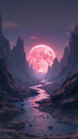 Crystal Planet with Glowing Fissures Mobile Preview