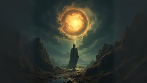 Dark and Mysterious Mythical Legend Desktop Preview