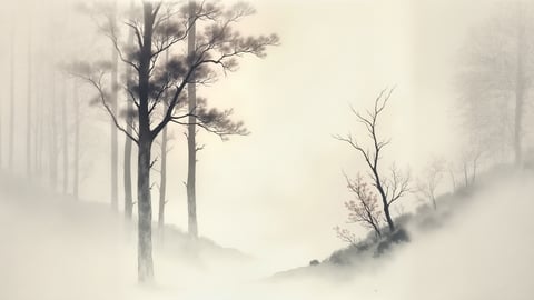 Dense Bamboo Forest with Light Rays Desktop Preview