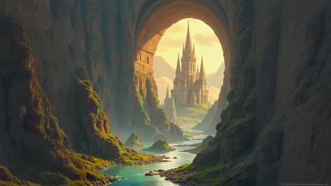 A Fantastical Airship with Art Nouveau Flourishes Desktop Preview