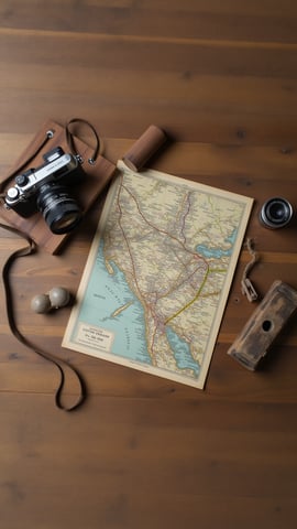 Traveler’s Essentials Flat Lay Mobile Preview