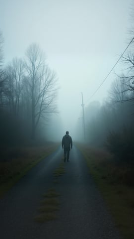 A Foggy Morning in the Mountains Mobile Preview