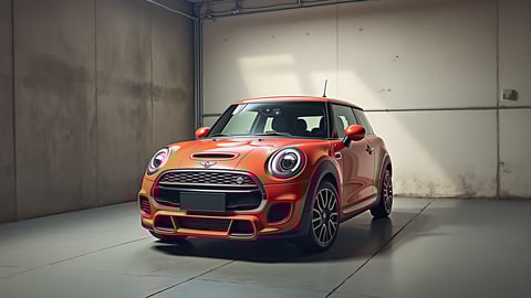 A Fun and Spirited Mini Cooper Wallpaper Desktop Preview