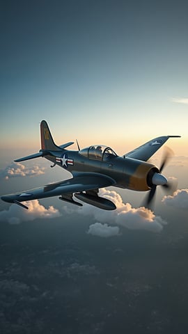 World War II Fighter Plane: A Detailed Historical Wallpaper Mobile Preview