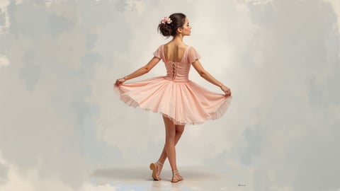 A Light and Airy Ballerina in White Desktop Preview