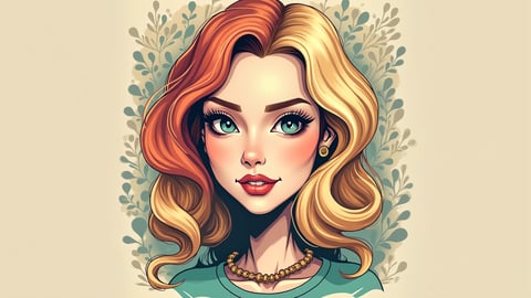 Minimalist Artistic Portrait Mobile Preview