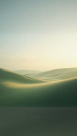 Minimalist White Sand Dunes Landscape Mobile Preview
