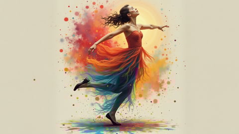 A Modern and Dynamic Dance Piece Desktop Preview