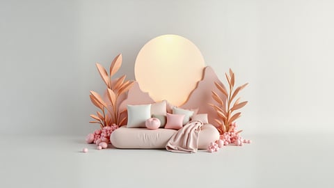 A Modern Chic Living Room Desktop Preview