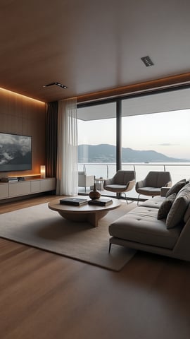 A Sleek and Modern Luxury Yacht Wallpaper Mobile Preview