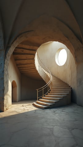 A Spiral Staircase Mobile Preview