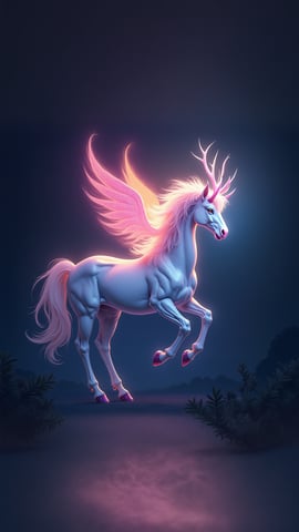 Glowing Stag Patronus Charm Mobile Preview