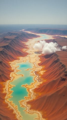 Vibrant Multi-Colored Salt Flat Mobile Preview