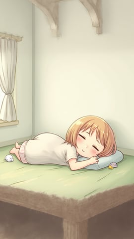 Watercolor Slice of Life Anime Wallpaper Mobile Preview