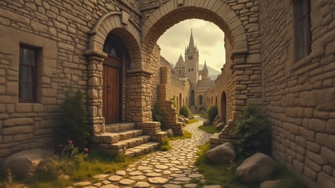 Ancient Archaeological Site Wallpaper Desktop Preview