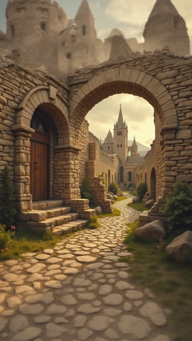 Ancient Archaeological Site Wallpaper Mobile Preview