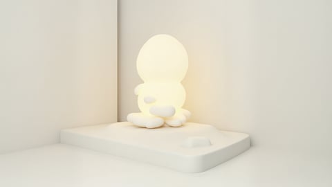 Endless White Staircase to a Clear Sky Mobile Preview